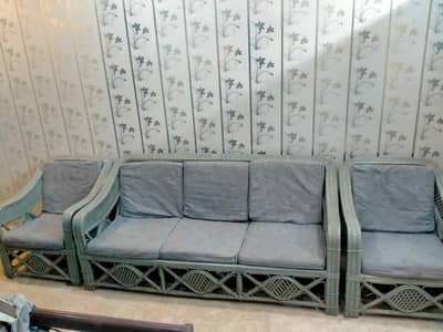cane sofa set