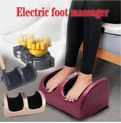 Electric Foot & Leg Massager – Deep Heat Kneading Therapy 03190252896