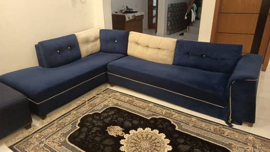 lounge Sofa Set L Shaped 7 Seater