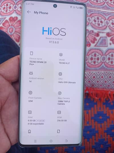 Tecno Spark 20 Pro Plus 8gb 256gb