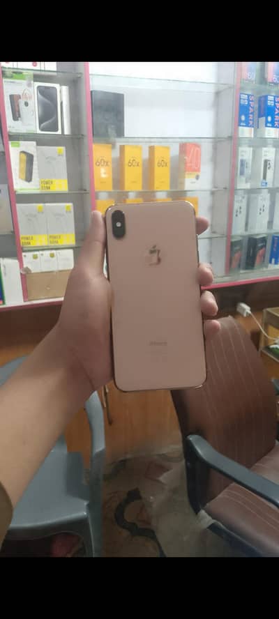 iphone xs max with BOX full genuine mobile All okay 10by 10 condition