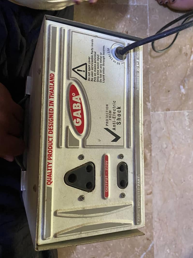 GABA Automatic Voltage Stabilizer G35A 1