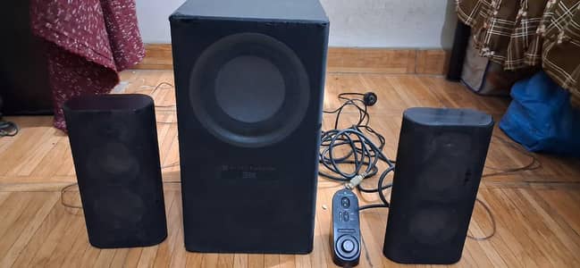 Altec lansing MX5021 Rare model 2.1 high bass sound system USA