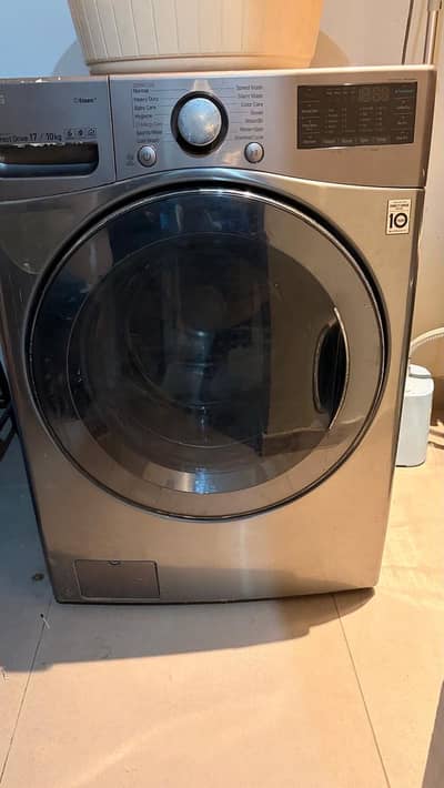 LG 17kg/10kg Fully Automatic Front Load Washer Dryer (F0L2CRV2T2C)