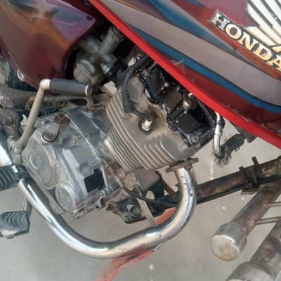 total ganven bike hay condition A1 new tyre
