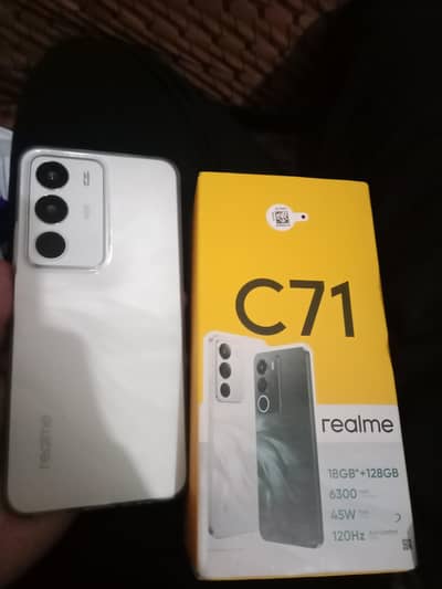 Realme C71 box open