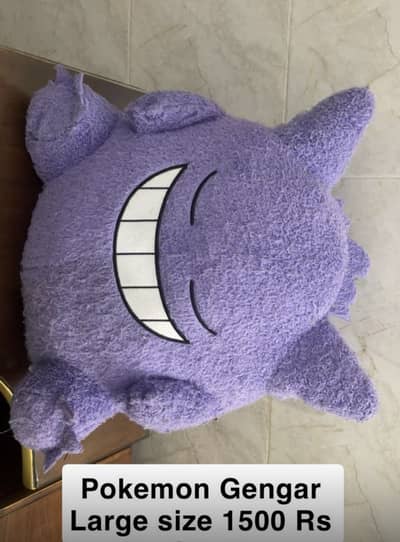 Pokemon plushes and figures