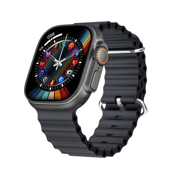 HK11 Ultra 3 Smart Watch 2.12" AMOLED Display | Bluetooth Calling | Heart Rate & SpO2 Monitor | NFC | Wireless Charging | Sports Fitness Tracker