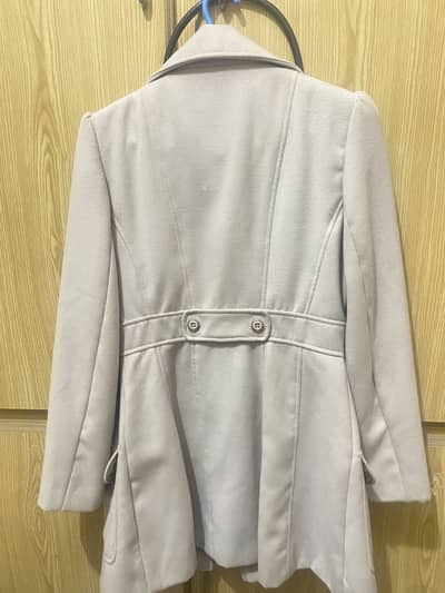 Beige Chic Short Coat