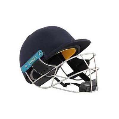 Shrey Master Class 2.0 Steel Cricket Helmet Navy Colour With Box