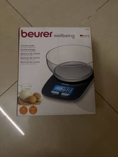 beurer kitchen scale (brand new)