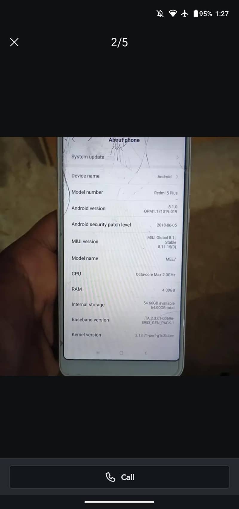 Xiaomi Redmi 5 Plus 2