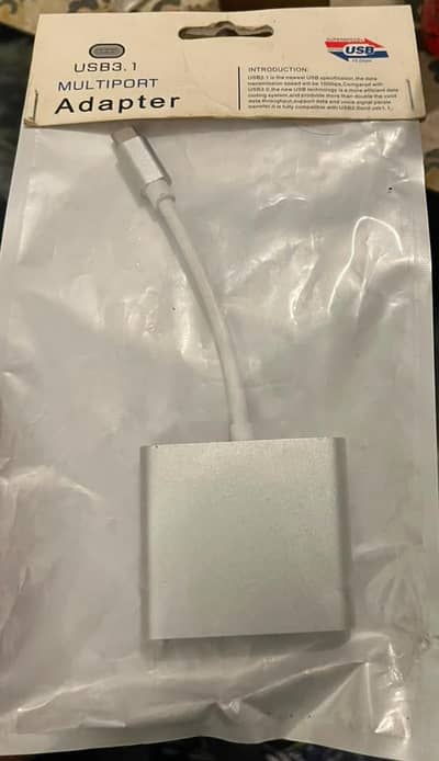Type C TO HDMI +USB+Charging cable