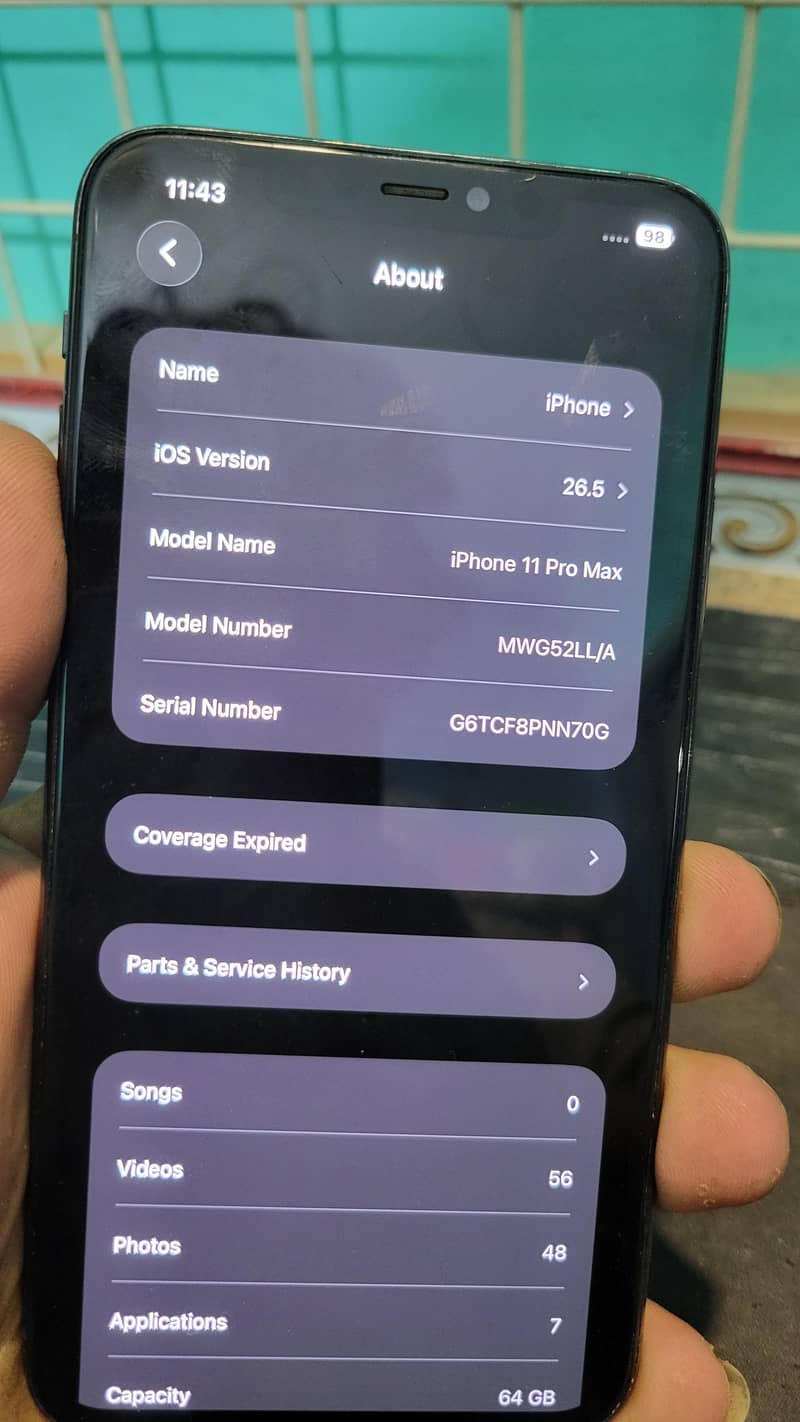 iPhone 11 pro max 7