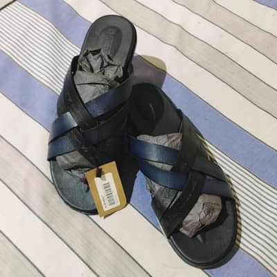 Hi-Street leather slippers size "45" for sale