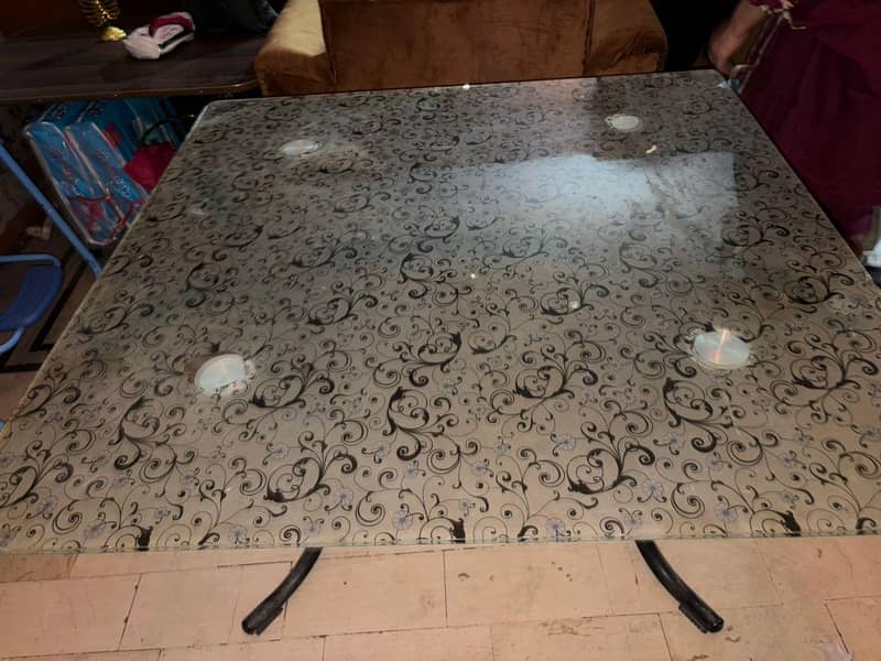 Single Square Table Sheesha 1