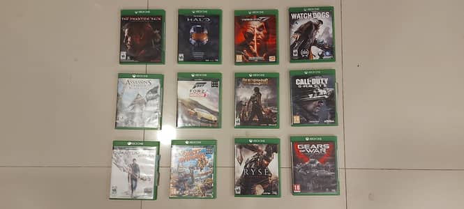 Xbox One  12 popular games