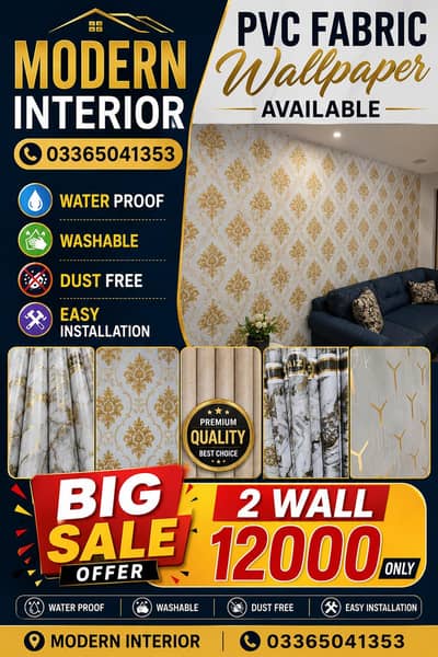 Fabric Wallpaper/pvc paper//wallpaper/