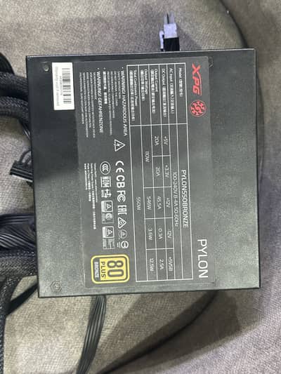 XPG pylon 550w 80 plus bronze