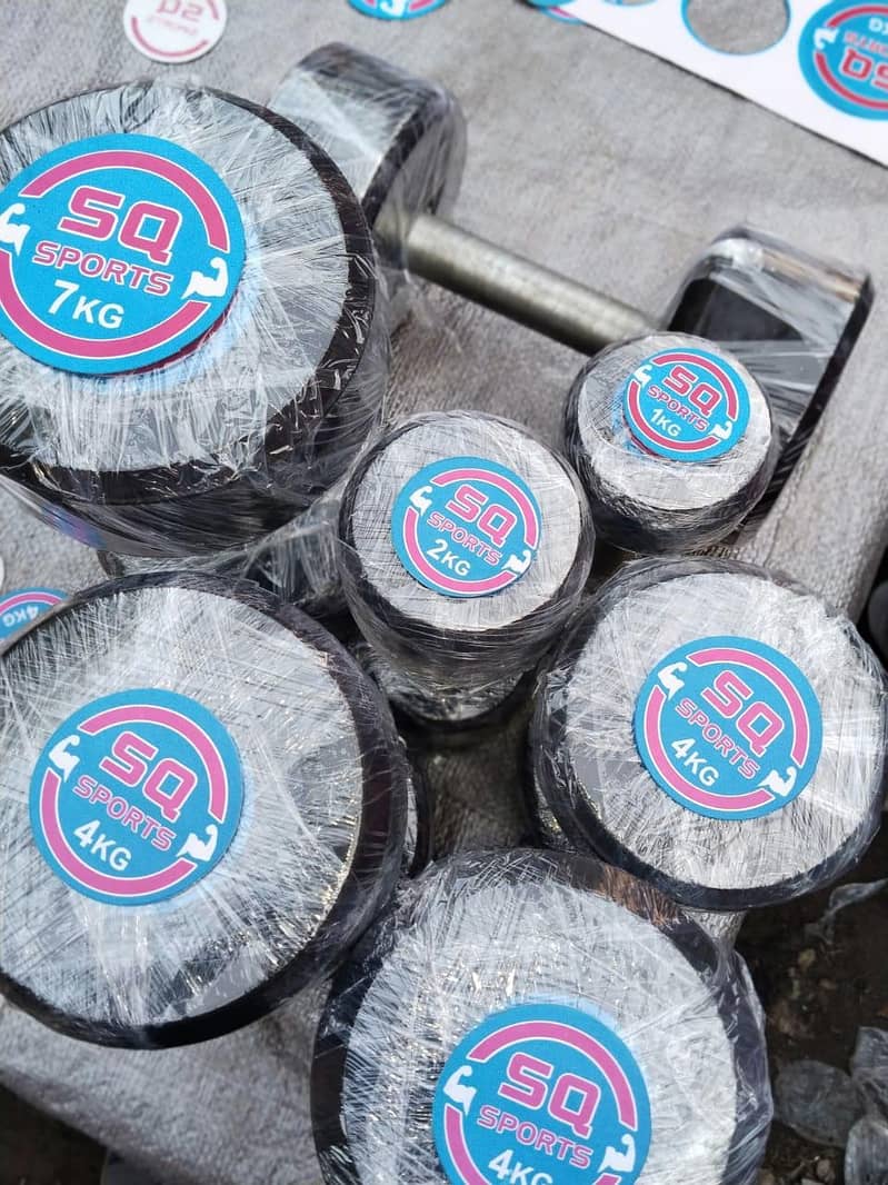 Rubber Dumbells 0
