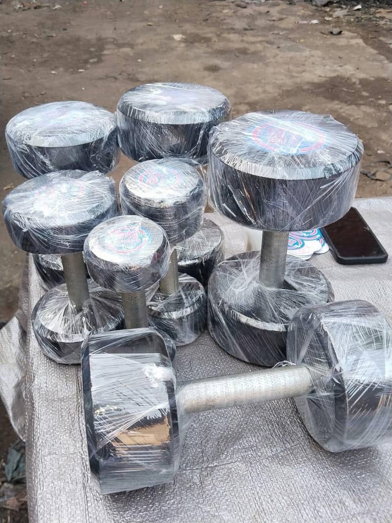 Rubber Dumbells 2