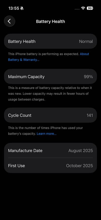 Apple iPhone 17 Pro Non PTA/2 month sim