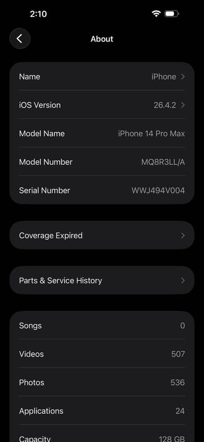 Apple iPhone 14 Pro Max jv