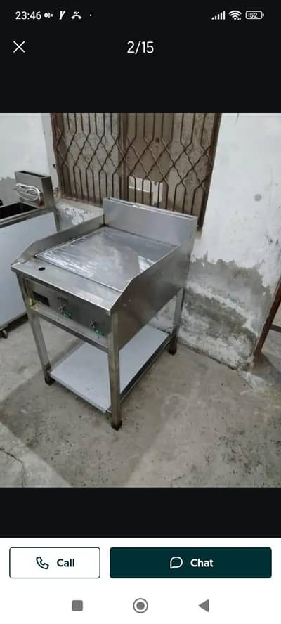 hot plate  /  charchool grill  /  fryer