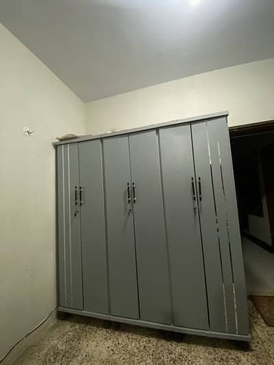 Patex 3-Door / 6-Door Cupboard with Lock - Grey Color