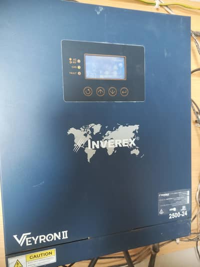 Inverex Veyron II 2500W-24V without battery working