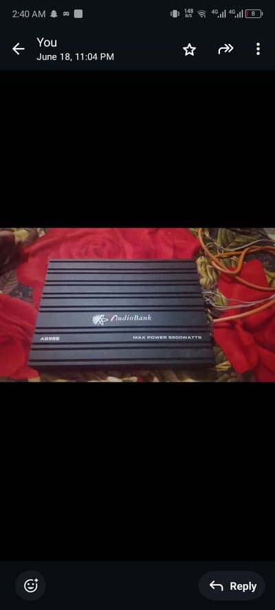 Amplifier and bofer