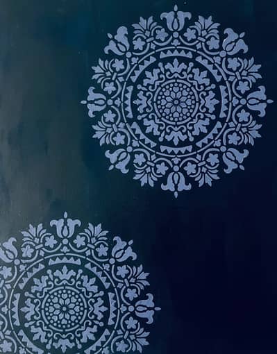 Texture Mandala Painting