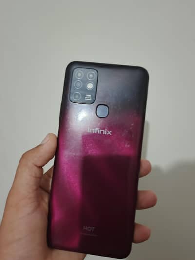 (03445496020) Infinix Hot 10 6/128 ha working all ok only phone ha