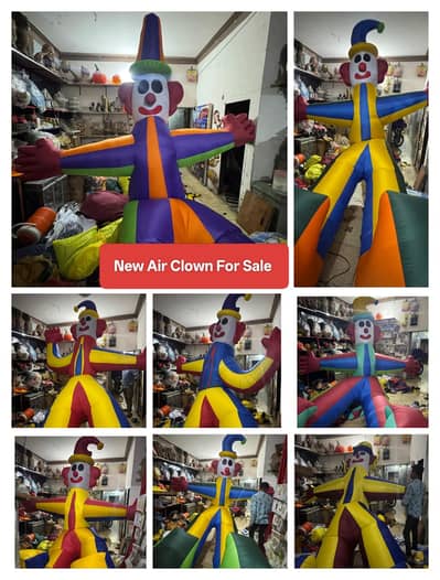 JUMPING CASTLE | AIR CLOWN | KIDDI RIDE| INFLATABLE AIR CLOWN FOR SALE