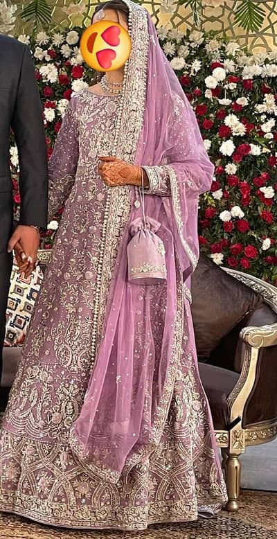 reshan creation heavy valima maxi with complete jewelry