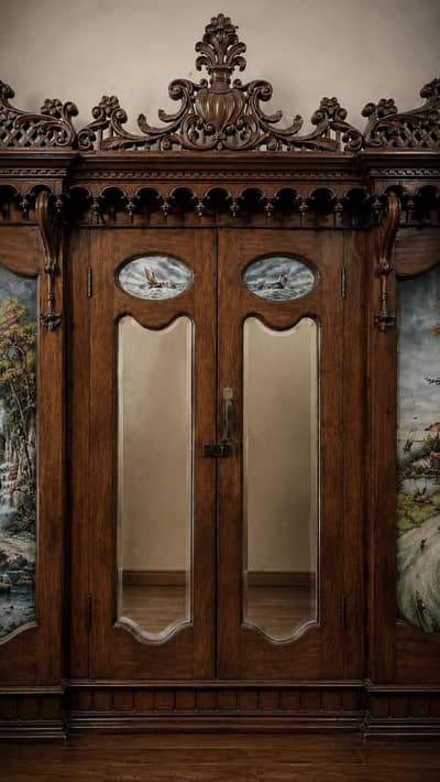 antique door and windows