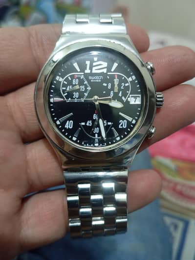 Swatch Irony Chrono UPPER STEEL YCS470G