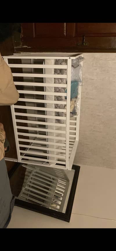 5 in 1 Convertible Crib - White