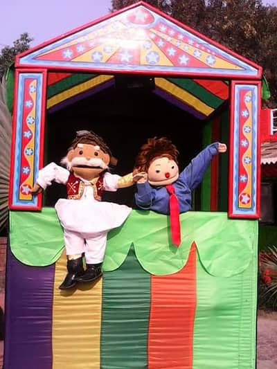 jumping castle| Event Mangement| kiddi ride | magic show | puppet show