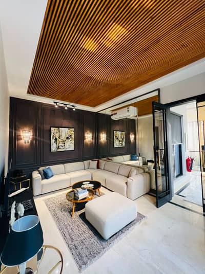 1 Kanal Brand New Outstanding Fully Furnished House Available for Rent in DHA Phase 7 Sector U - Luxury Living with Premium Furnishing in Prime Location