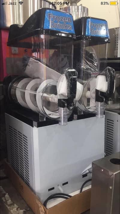 Slush Machine 2/3 bowls Snowflake Popcorn Cotton Maker Electric & Gas