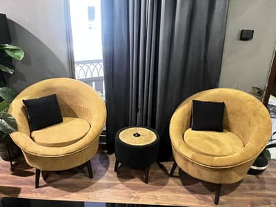 Brand New Coffee Chairs Set