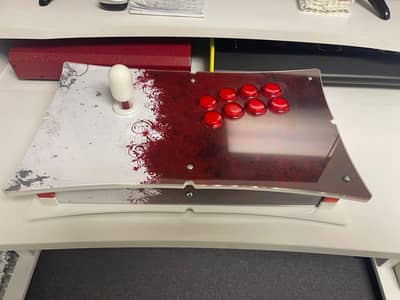 Lever arcade sticks (Acrylic and wood) for pc ps5 xbox one s x