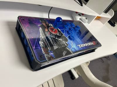 Lever arcade sticks (Acrylic and wood) for pc ps5 xbox one s x