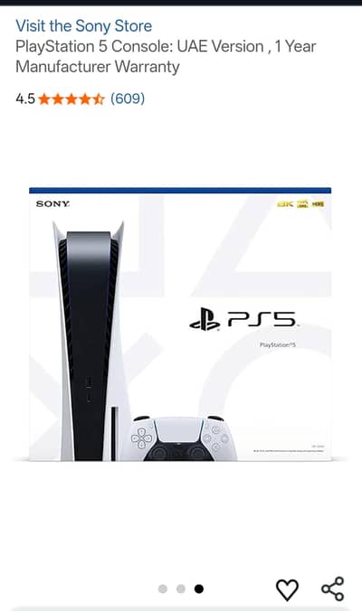 PS5 Disc Edition USA