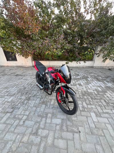 yamaha ybr fully modified