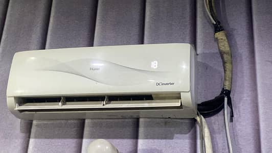 Haier DC inverter 1 ton R/410 what's app 03061658966