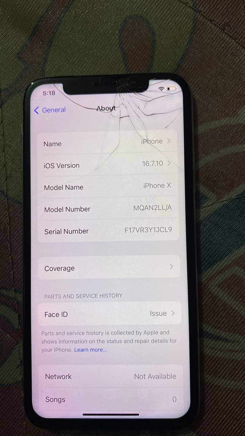 Apple iPhone X 5