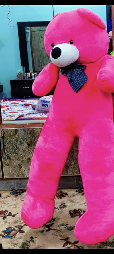 pink teddy bear