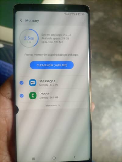 Samsung Mobile Note 9 only set.